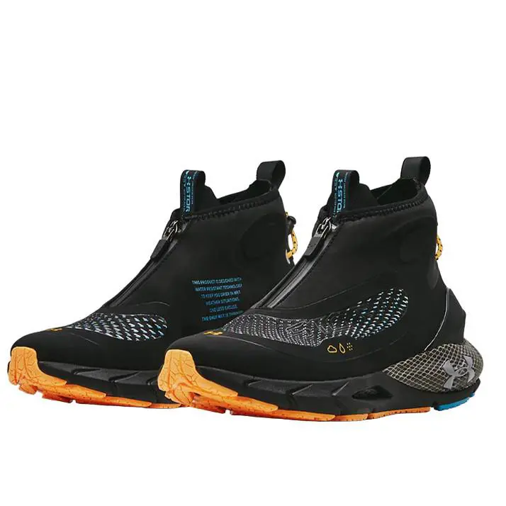 Womens Tennis Shoe Black UA W Hovr Phantom 2 Storm 3024153-001 by Under Armour