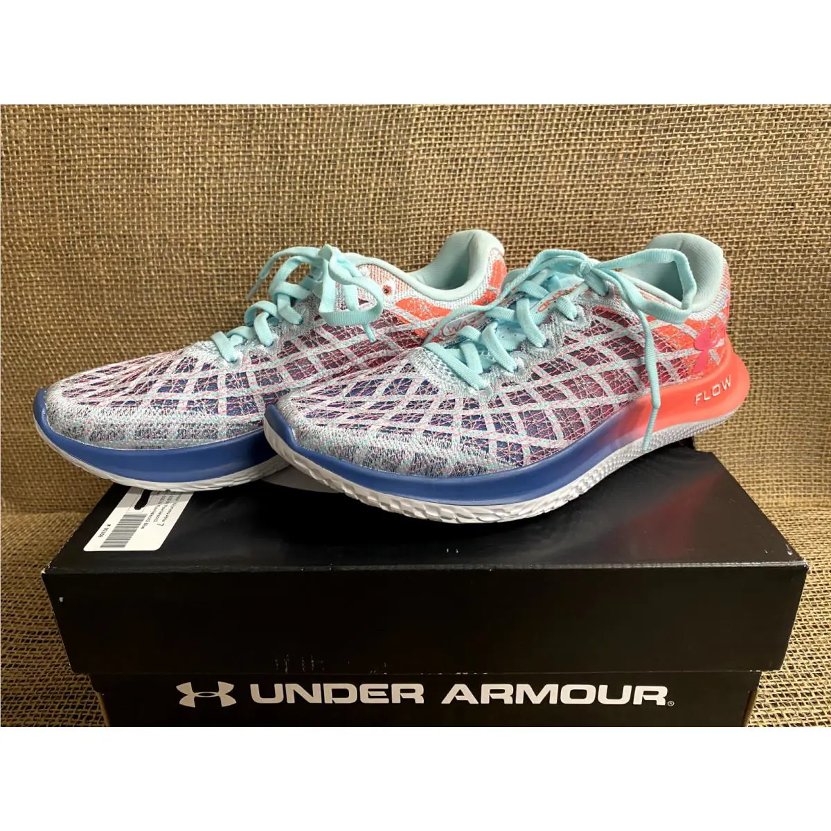 Under Armour shoes - Under Armour Flow - Flow - Blue/Red 0