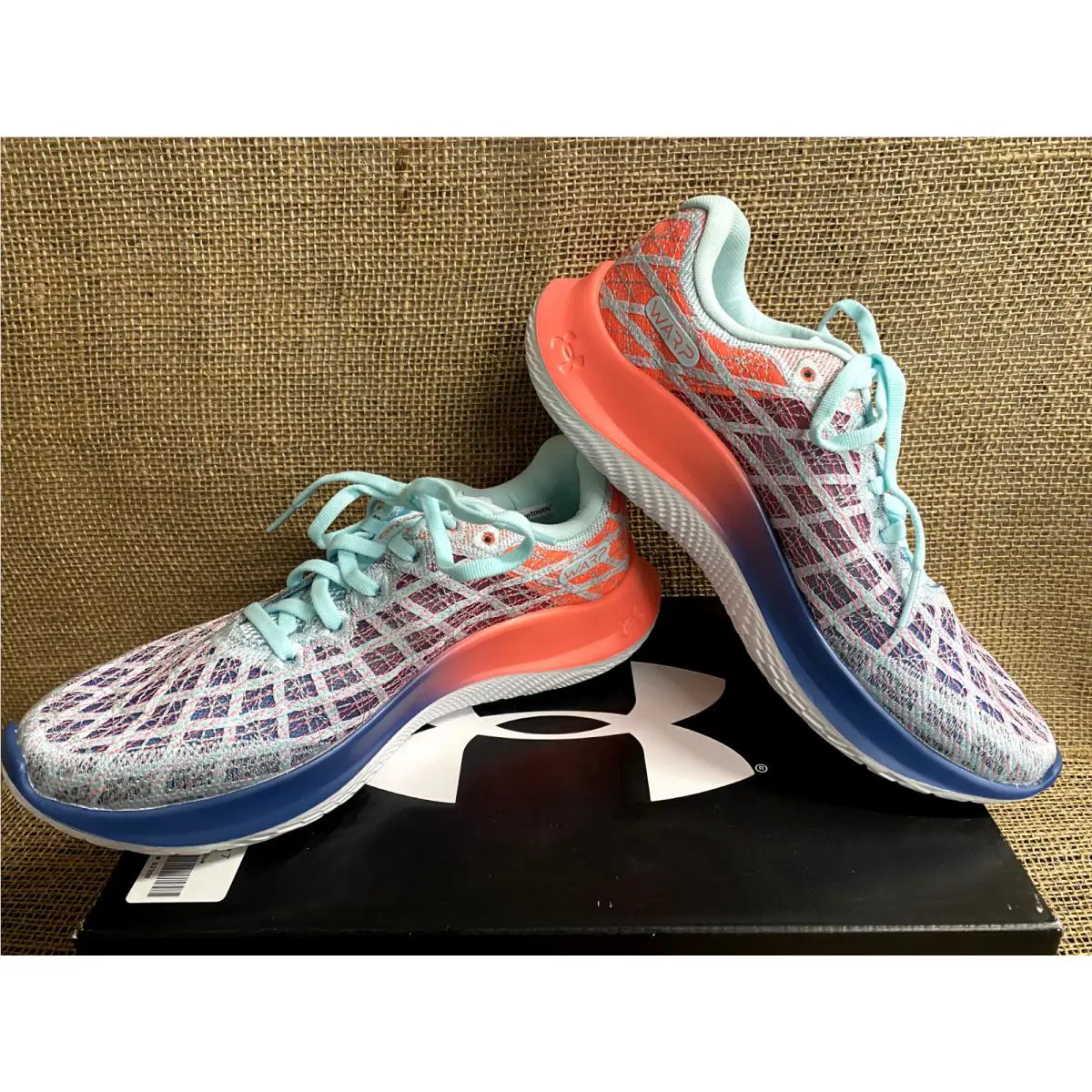 Under Armour shoes - Under Armour Flow - Flow - Blue/Red 4