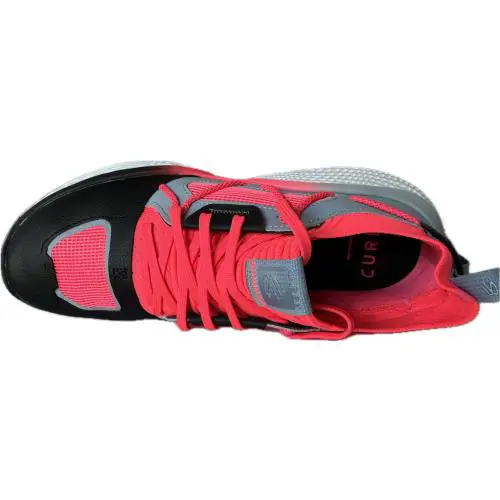 Under Armour shoes - Under Armour Steph Curry Flow Cozy - 3023815-600 - Grey-Orange-Black multicolor (UPC: 196040491769) 3