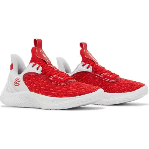 Under Armour shoes - Under Armour Curry Flow - Curry Flow - 3025631-100 - Red, Manufacturer: White / Red 3