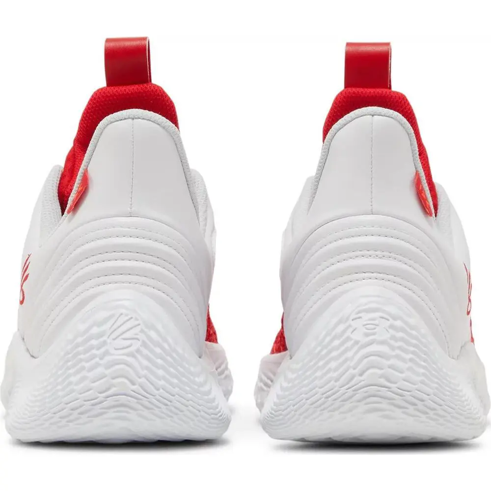 Under Armour shoes - Under Armour Curry Flow - Curry Flow - 3025631-100 - Red, Manufacturer: White / Red 4