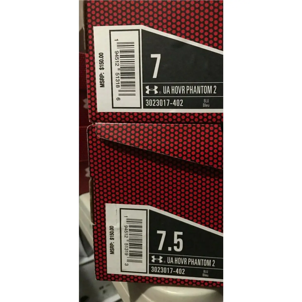 Under Armour shoes - Under Armour HOVR Phantom 2 - 3023017-402 - Black/White 10