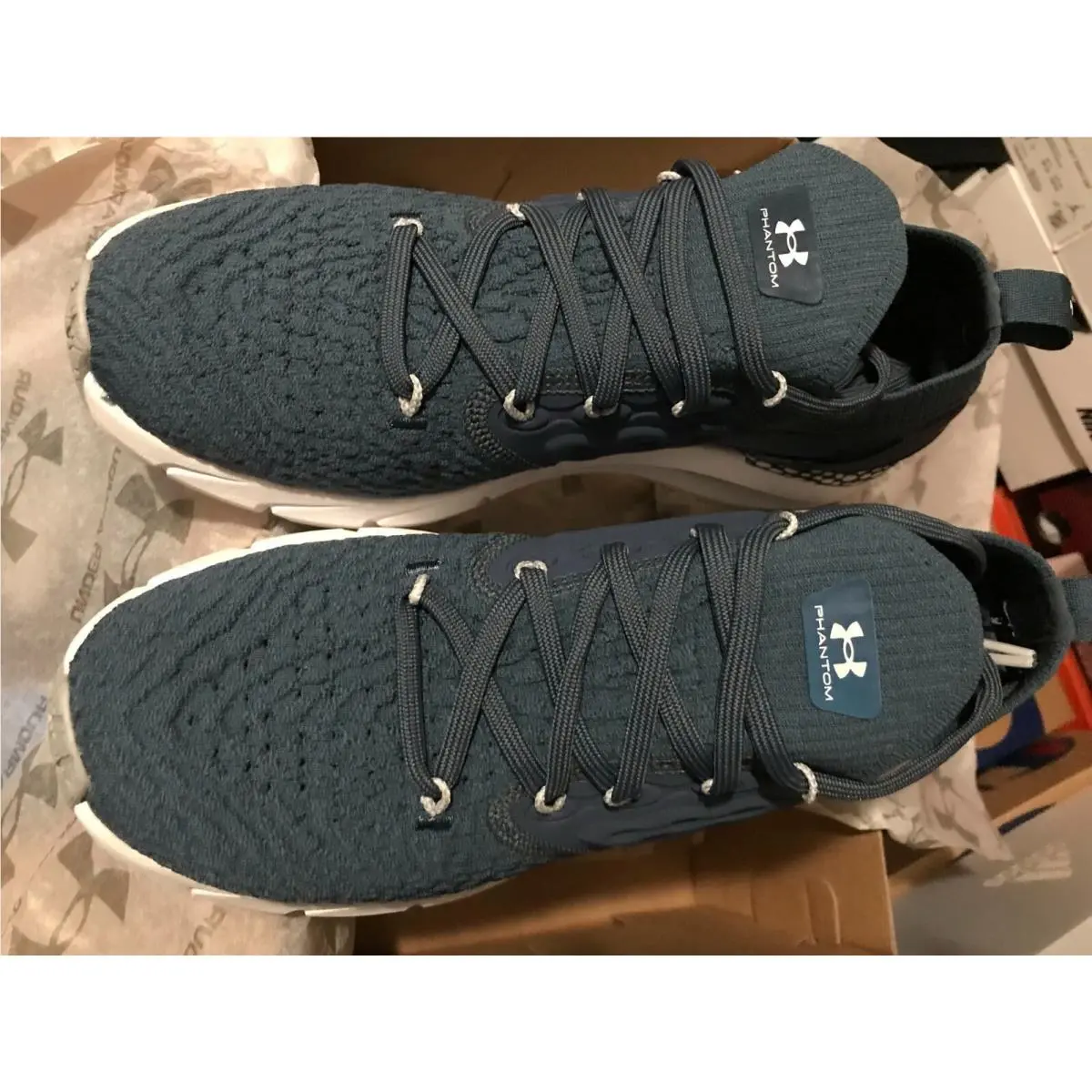 Under Armour shoes - Under Armour HOVR Phantom 2 - 3023017-402 - Black/White 18