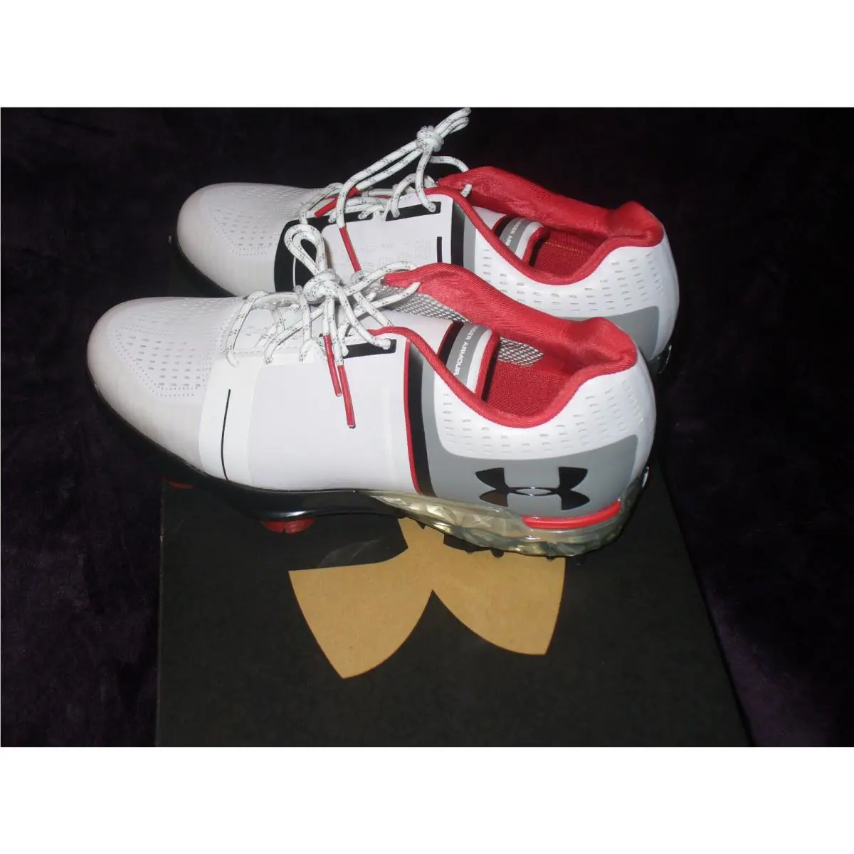 Under Armour shoes - Spieth 2 - Spieth - 1288574-108 - White/Black/White 2