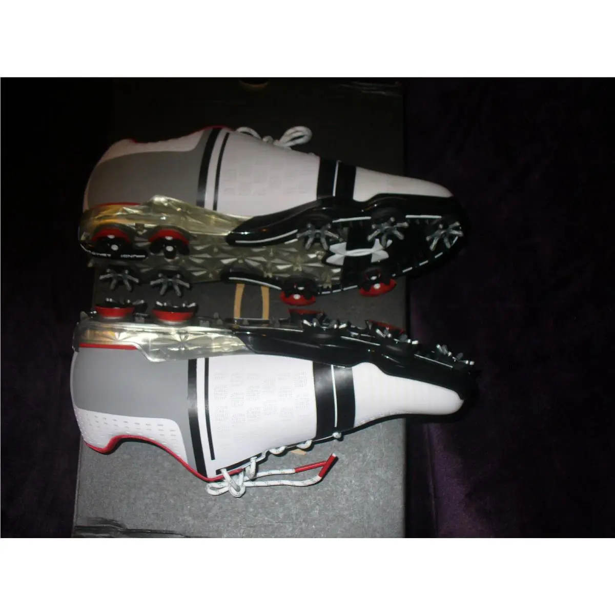 Under Armour shoes - Spieth 2 - Spieth - 1288574-108 - White/Black/White 5