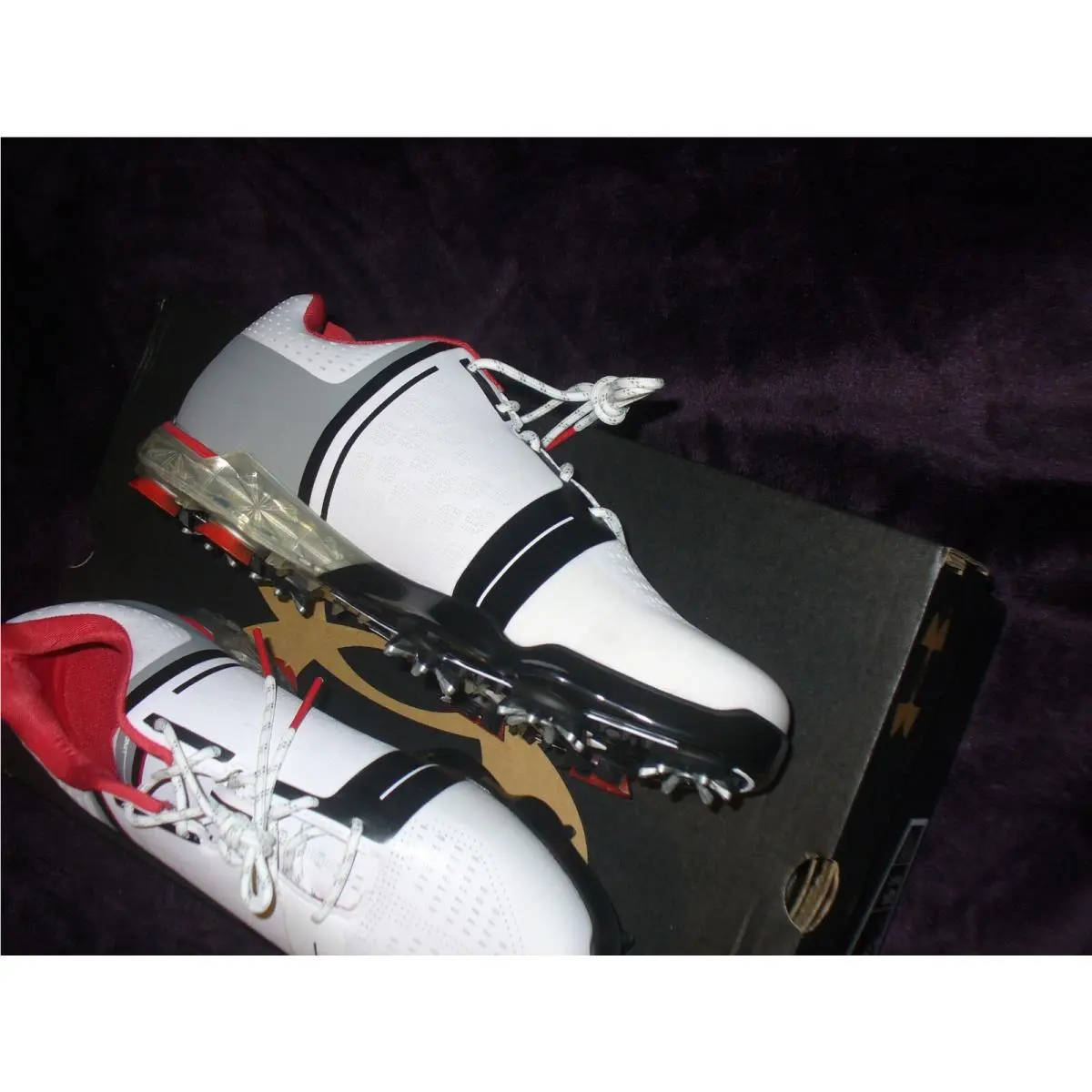 Under Armour shoes - Spieth 2 - Spieth - 1288574-108 - White/Black/White 9