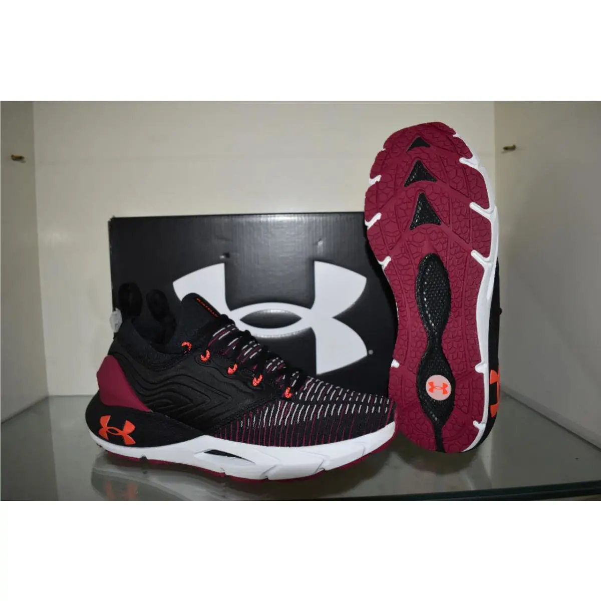 Under Armour shoes - UA HOVR™ Phantom 2 IntelliKnit - 3024155 006 - Black 1