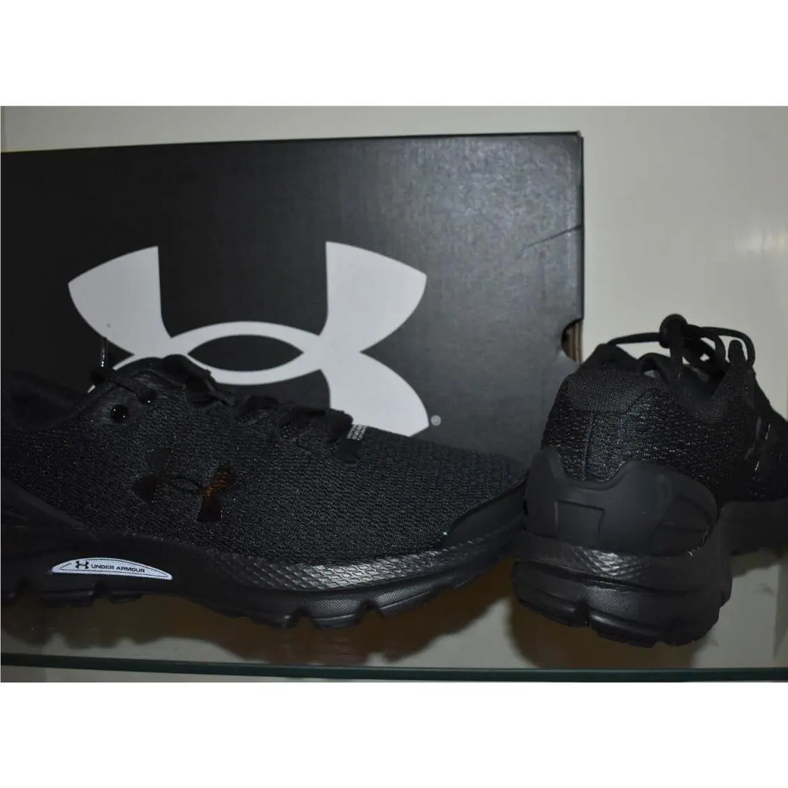 Under Armour shoes - Under Armour Charged Gemini - Charged Gemini - 3026501-002 - Black 4