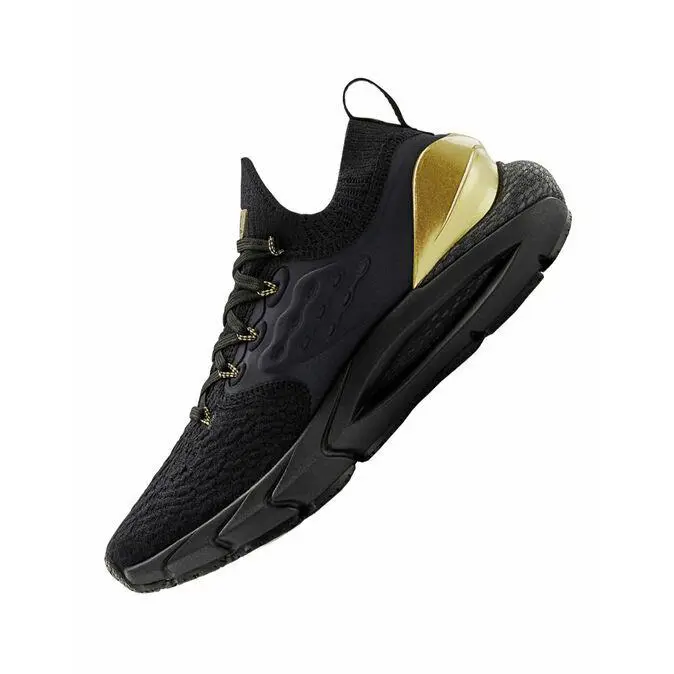 Under Armour shoes - UNDER ARMOUR HOVR PHANTOM 2 MTLC - 3023903-001 - Black/Gold METALLIC 0