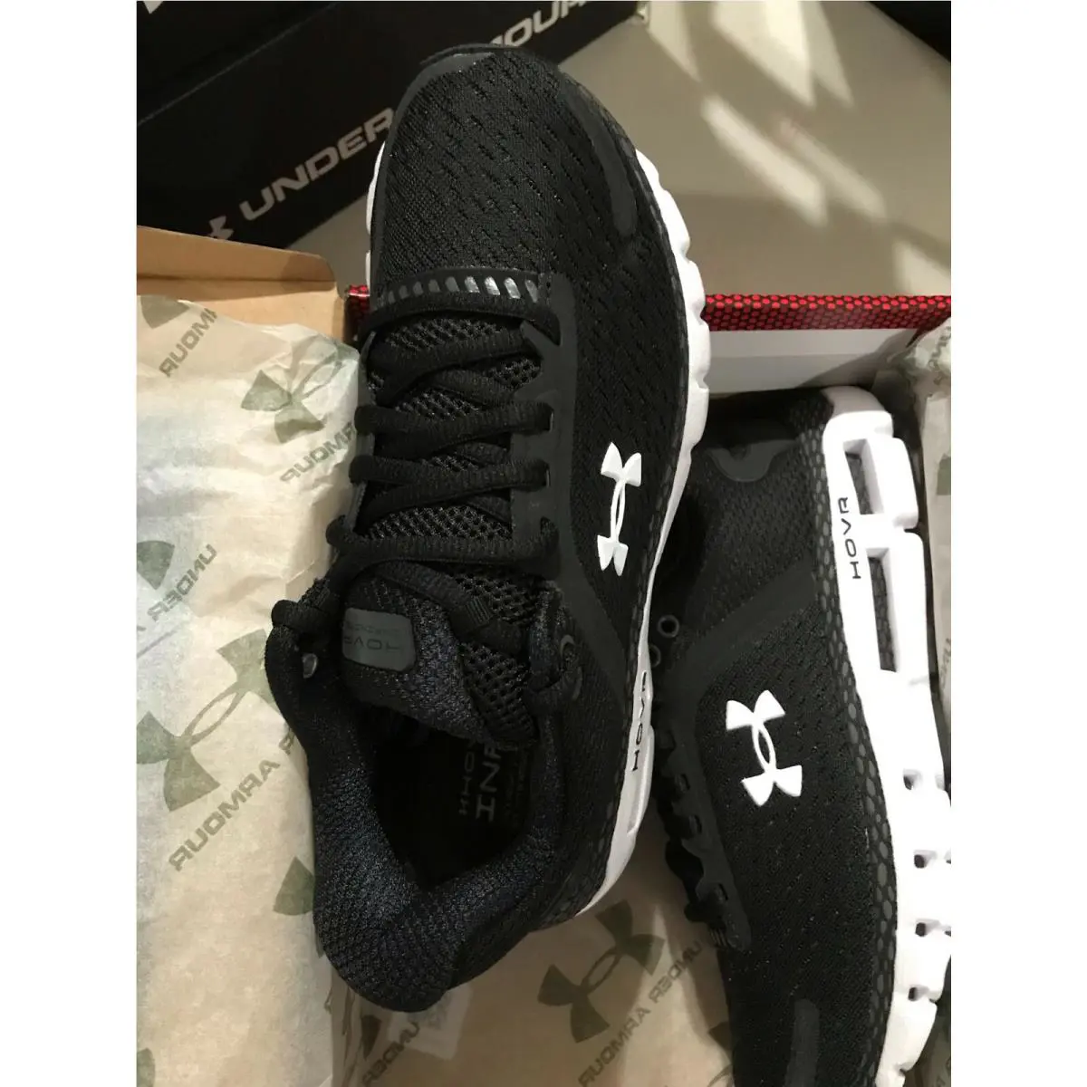 Under Armour shoes - UNDER ARMOUR HOVR INFINITE 2 - 3022597-001 - Black/White 8