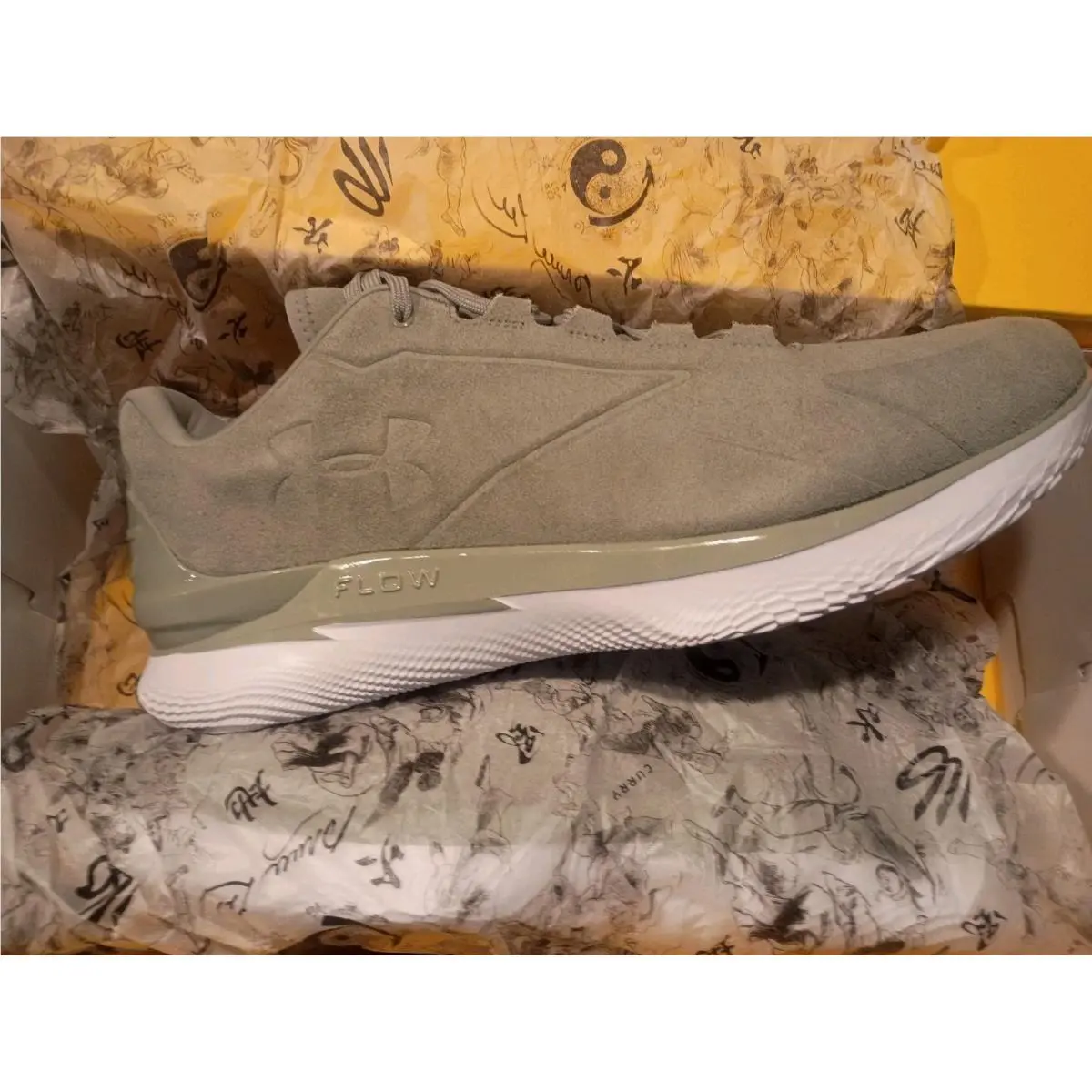 Under Armour shoes - Under Armour Curry Flow - Curry Flow - 3026617-300 - Green 4