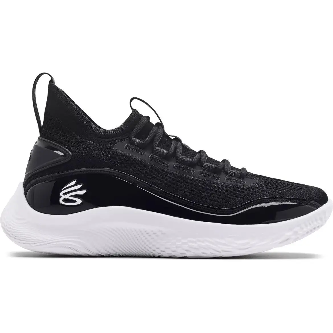 Women  Team Curry 8 NM Basketball Shoes Size 6.5 Black White 3024785 by Under Armour