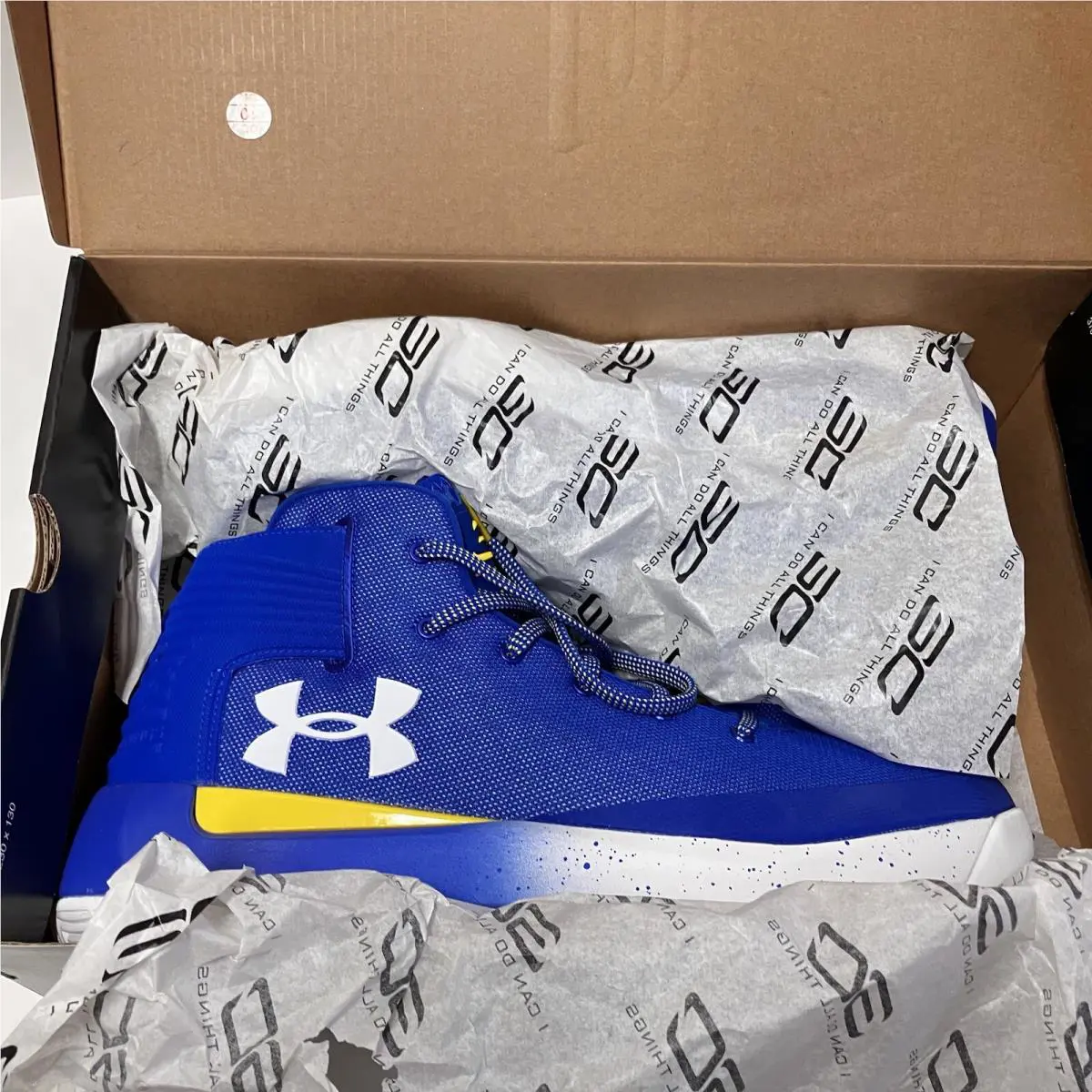 Under Armour shoes - Under Armour Curry 3ZERO - Curry - 1298308-400 - Blue (UPC: 190496938335) 15