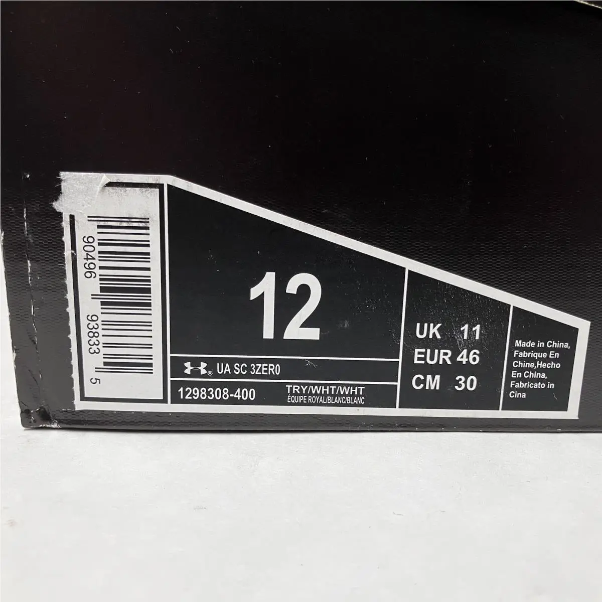 Under Armour shoes - Under Armour Curry 3ZERO - Curry - 1298308-400 - Blue (UPC: 190496938335) 19