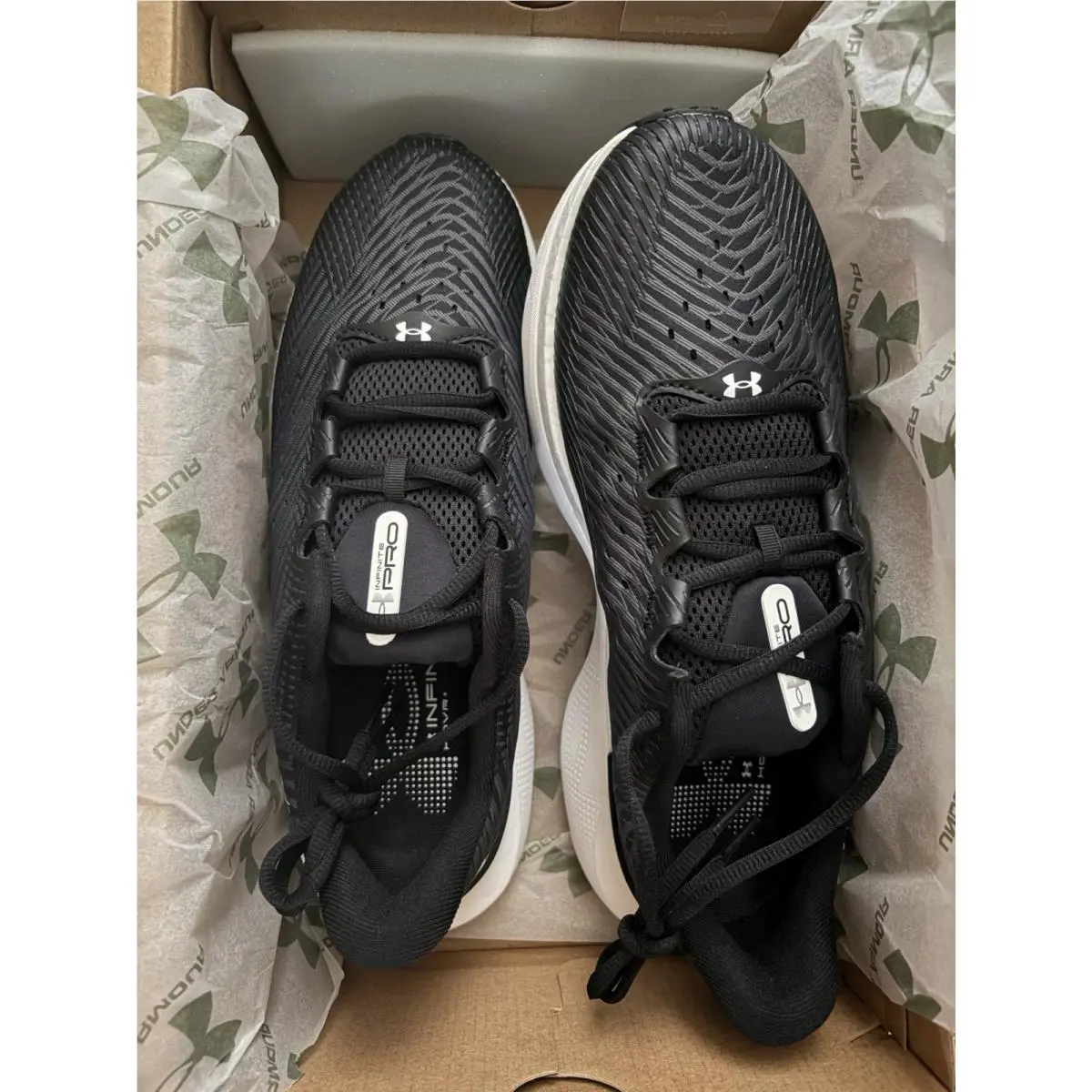 Under Armour shoes - Under Armour HOVR Infinite Pro - 3027190-001 - Black 2