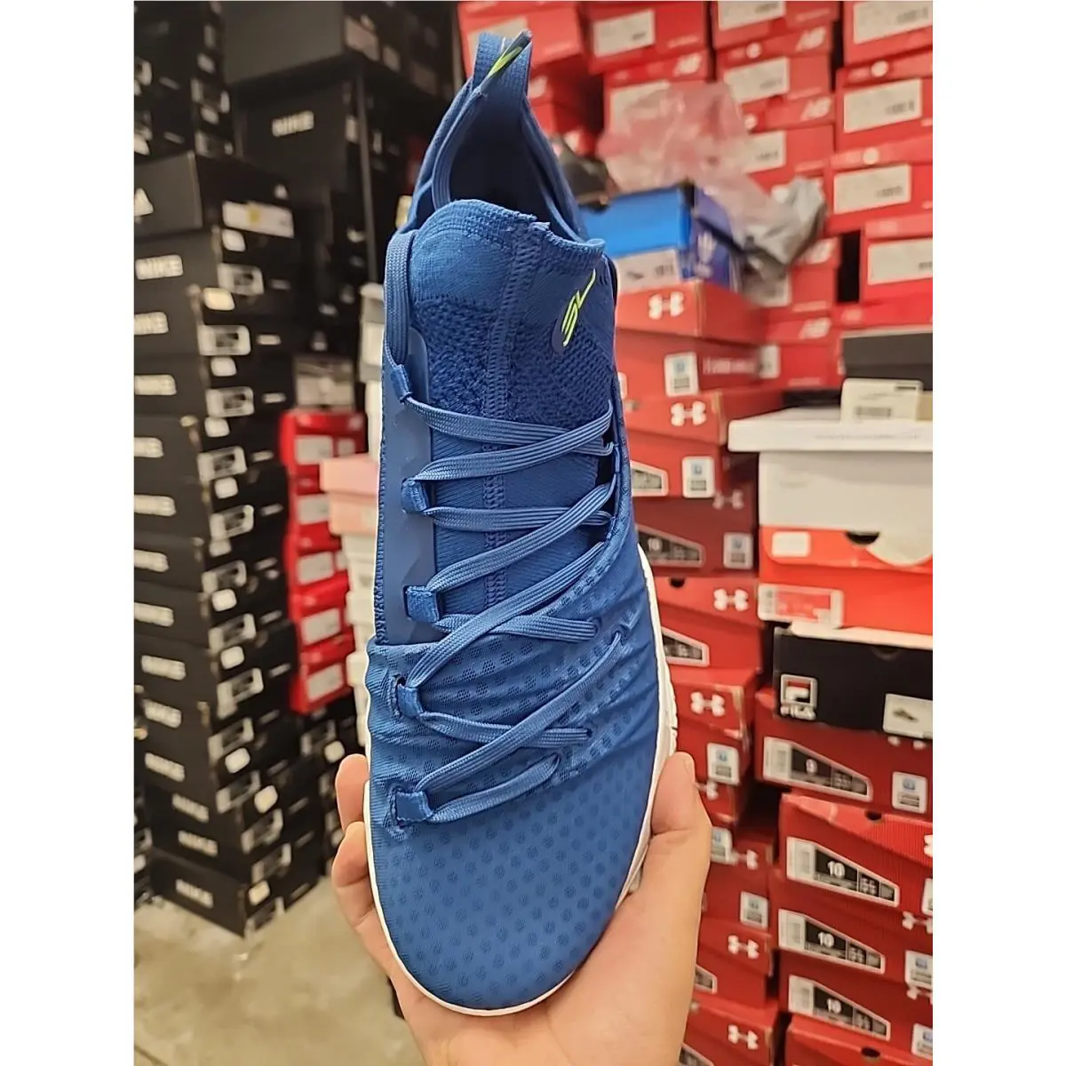 Under Armour shoes - Under Armour Curry 5 - Curry - 3020657-401 - Blue 0