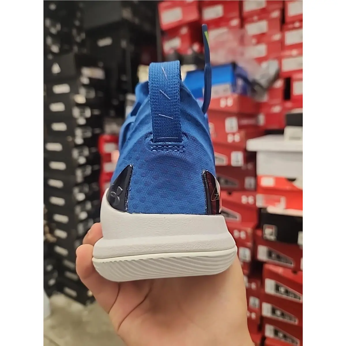 Under Armour shoes - Under Armour Curry 5 - Curry - 3020657-401 - Blue 1