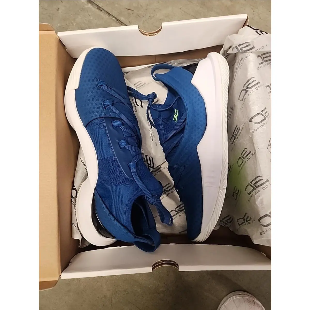 Under Armour shoes - Under Armour Curry 5 - Curry - 3020657-401 - Blue 5