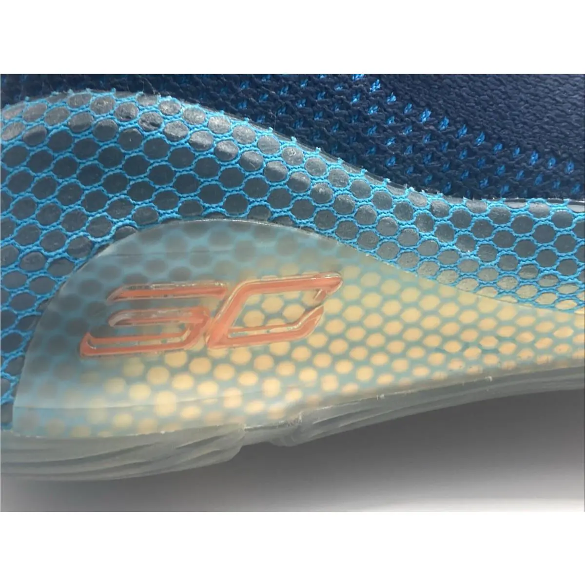 Under Armour shoes - Under Armour Curry 6 - Curry - 3020612-404 - Blue, Manufacturer: Academy Navy/Mango-Team Orange (UPC: 192810093003) 6