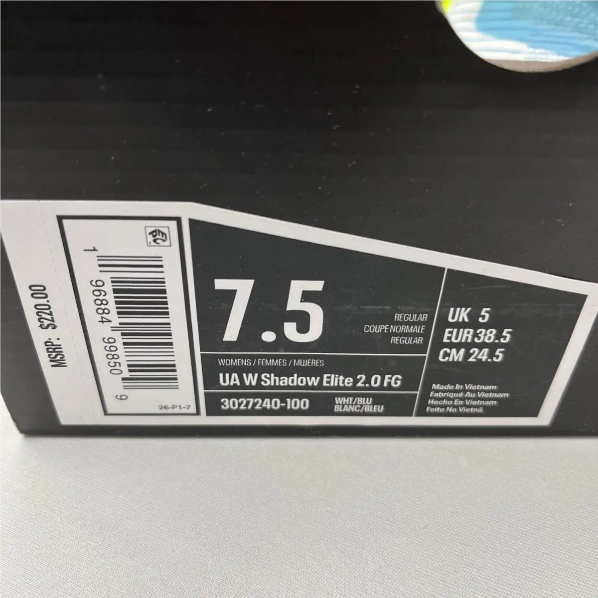 Under Armour shoes - Under Armour Shadow Elite 2.0 - 3027240-100 - Multicolor (UPC: 0196884998509) 8
