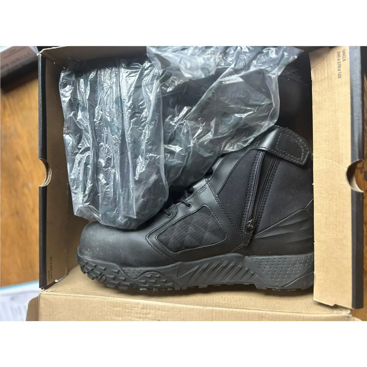 Under Armour shoes - Under Armour Tactical Zip 2.0 - 1261916-001 - Black 5