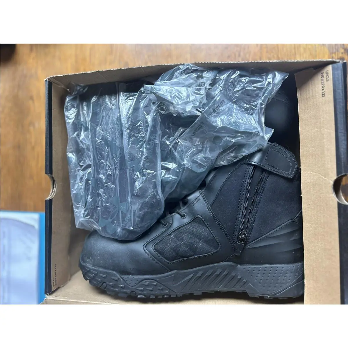Under Armour shoes - Under Armour Tactical Zip 2.0 - 1261916-001 - Black 6