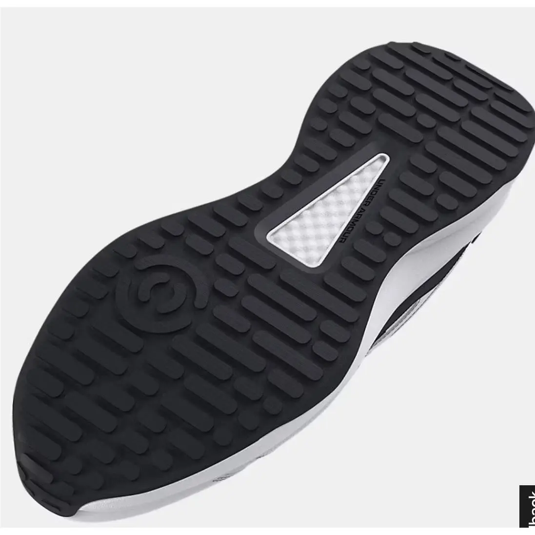 Under Armour shoes - Under Armour Charged Edge - Charged Edge - 3026727-100 - White/Black (UPC: 0196883133017) 3