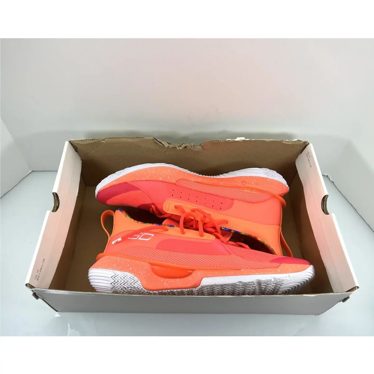 Under Armour shoes - UA Curry 7 - Curry - 3021258-603 - Multicolor 13