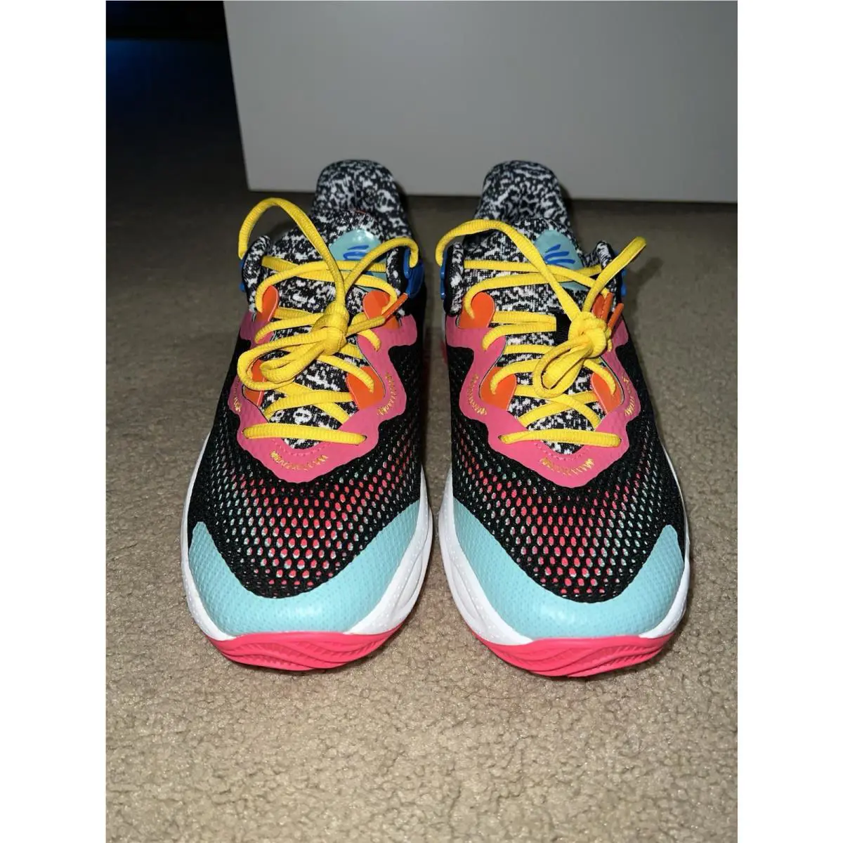 Under Armour shoes - Under Armour Curry Splash 24 - 3028137-001 - Black, Manufacturer: Black/Neo Turquoise/Taxi 4