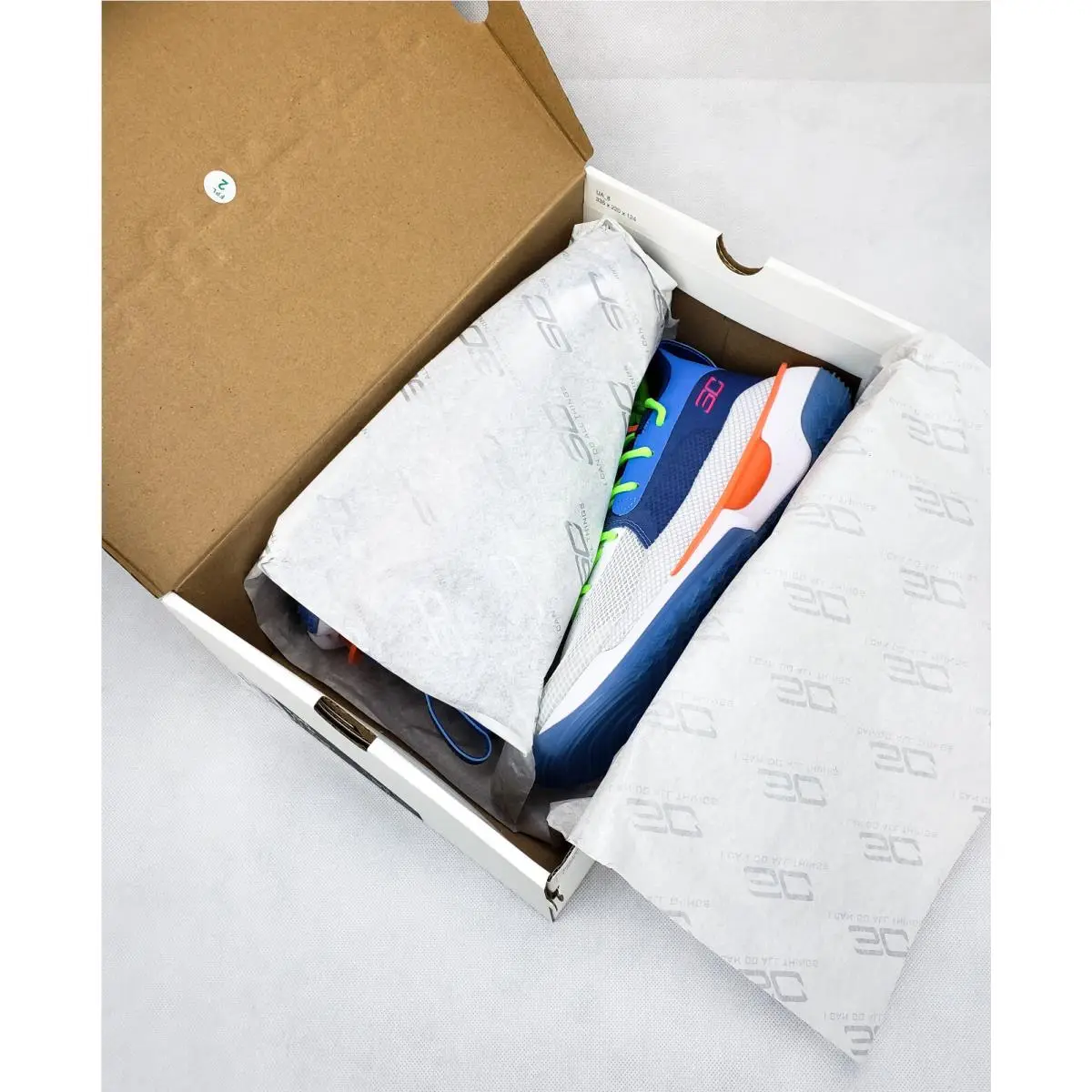 Under Armour shoes - Curry 7 - Curry - 3021258 - Blue, Manufacturer: Blue / White (UPC: 192811871600) 9