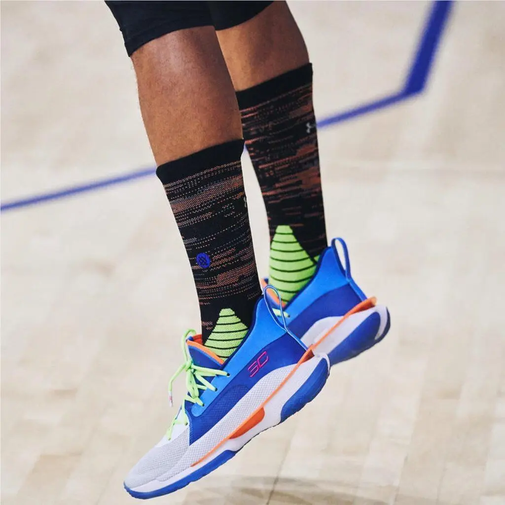 Under Armour shoes - Curry 7 - Curry - 3021258 - Blue, Manufacturer: Blue / White (UPC: 192811871600) 4