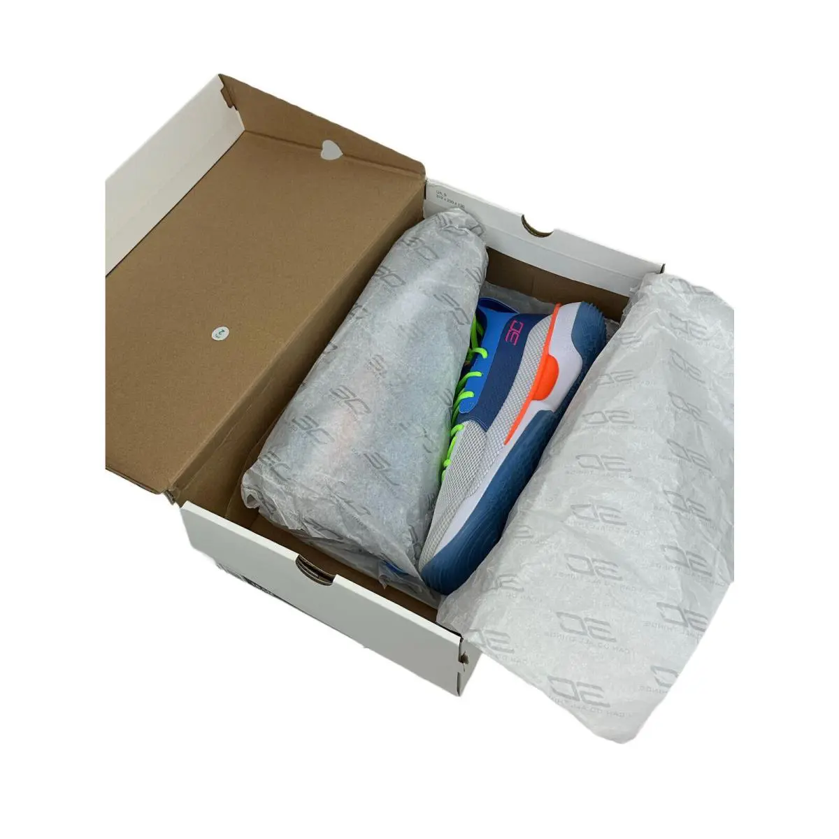 Under Armour shoes - Curry 7 - Curry - 3021258 - Blue, Manufacturer: Blue / White (UPC: 192811871600) 9