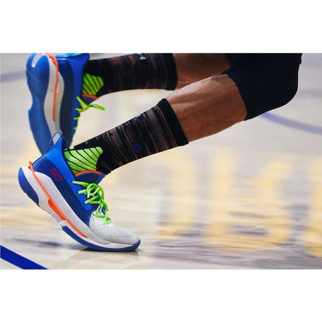 Under Armour shoes - Curry 7 - Curry - 3021258 - Blue, Manufacturer: Blue / White (UPC: 192811871600) 6