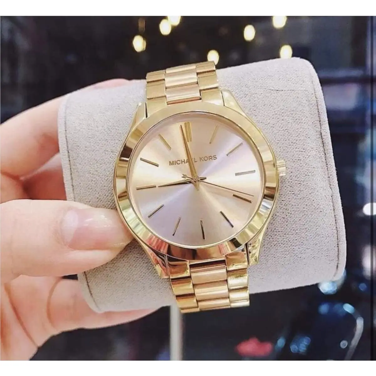 Slim Runway MK3493 Pink Dial Lady`s Watch by Michael Kors