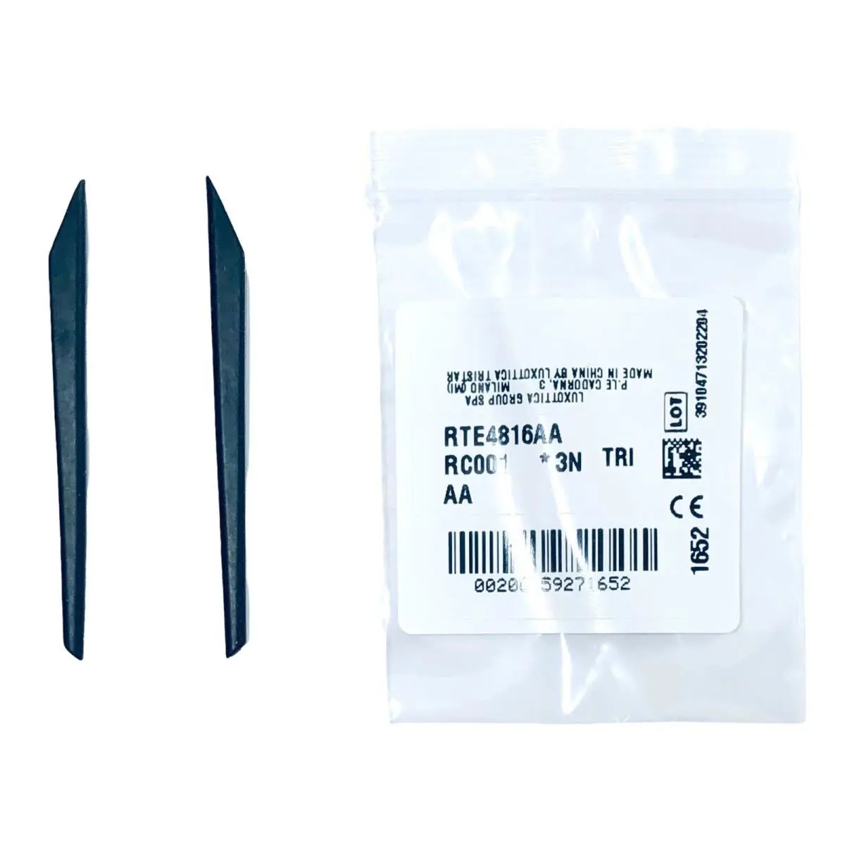 Terrigal OO4146 Black Rubber Replacement Ear Socks Kit by Oakley