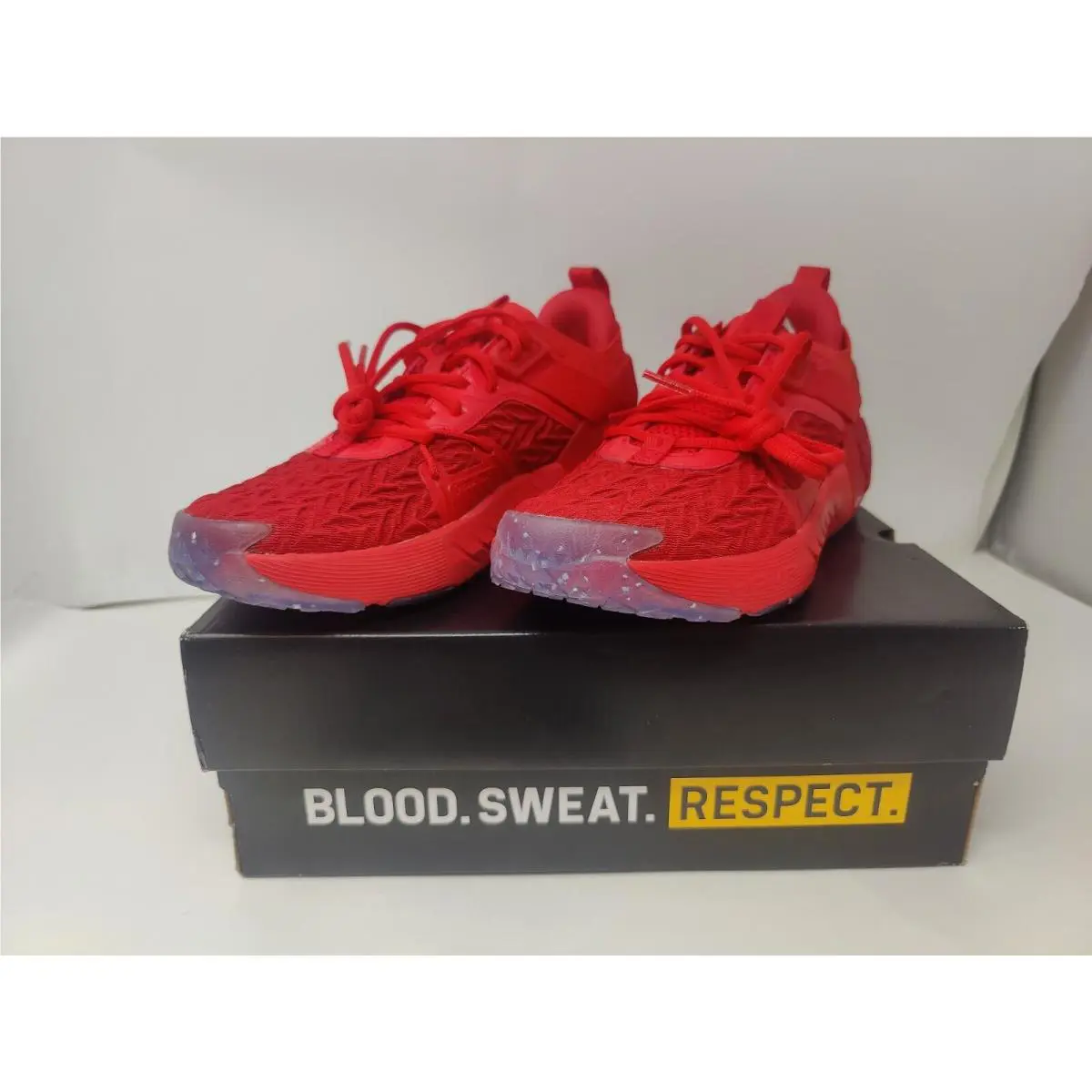 Under Armour shoes Project Rock Holiday - Red 1