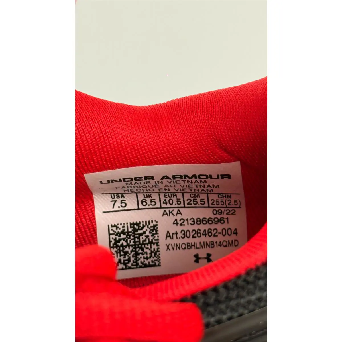 Under Armour shoes - Red 2