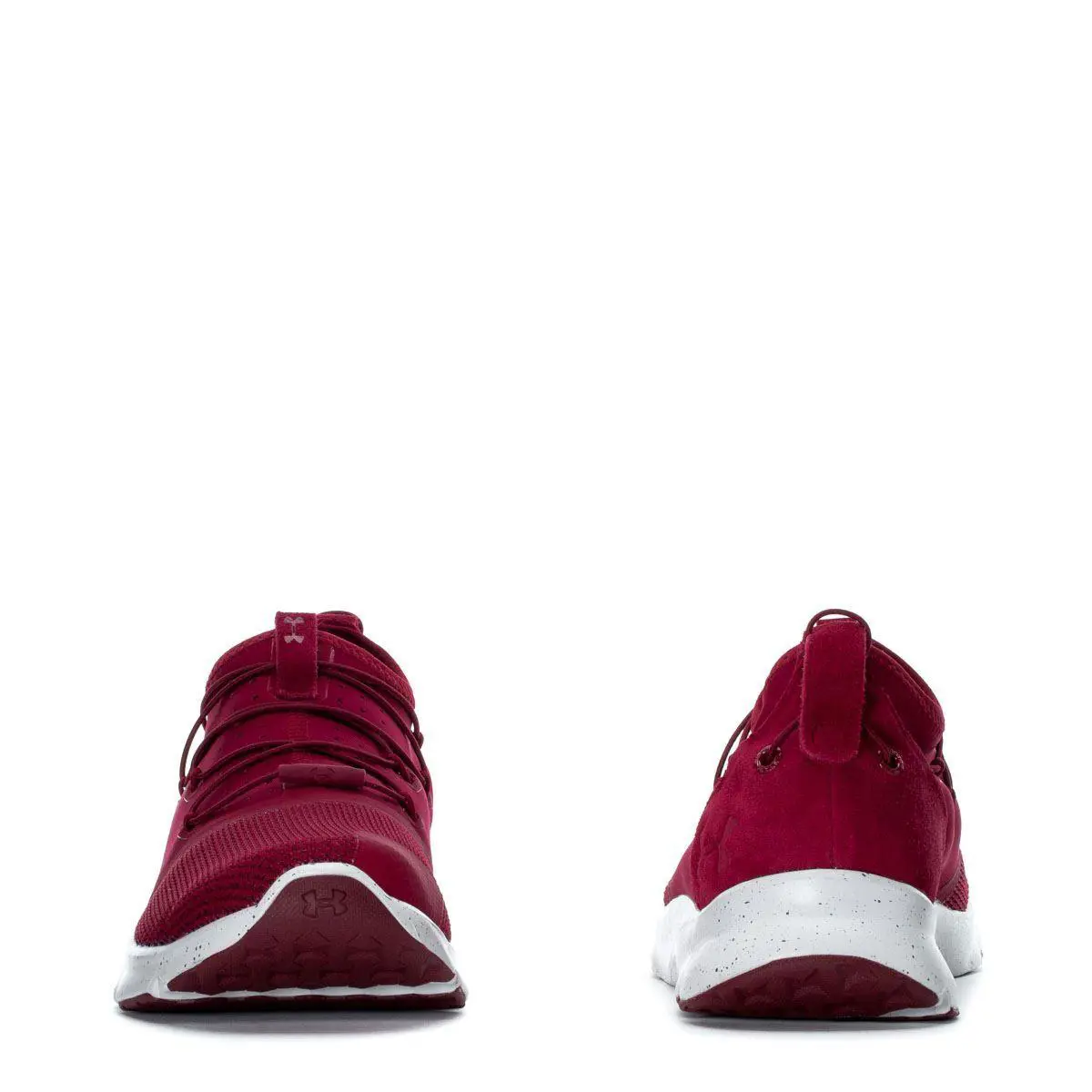Under Armour shoes - BURGUNDY/WHITE 4