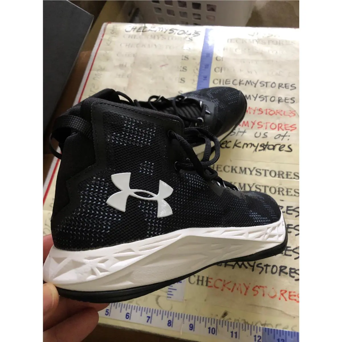 Under Armour shoes - 300390 - 300390 - BALCK WHITE MULTI (UPC: 191168871905) 0