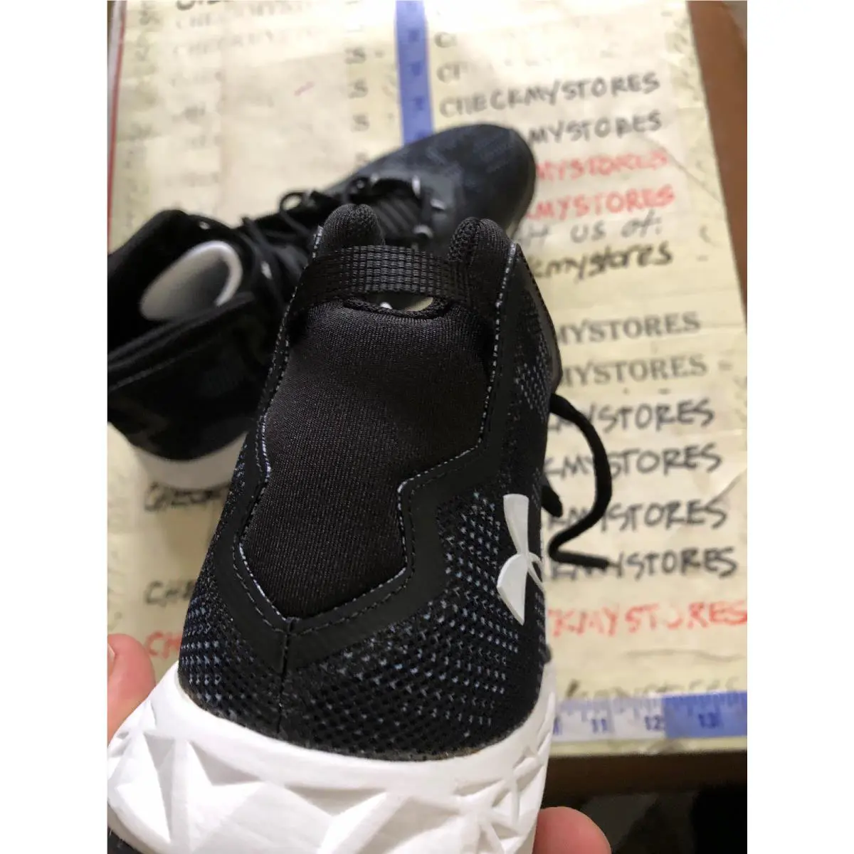 Under Armour shoes - 300390 - 300390 - BALCK WHITE MULTI (UPC: 191168871905) 4