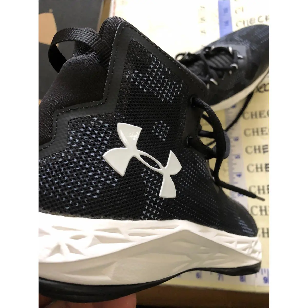 Under Armour shoes - 300390 - 300390 - BALCK WHITE MULTI (UPC: 191168871905) 5