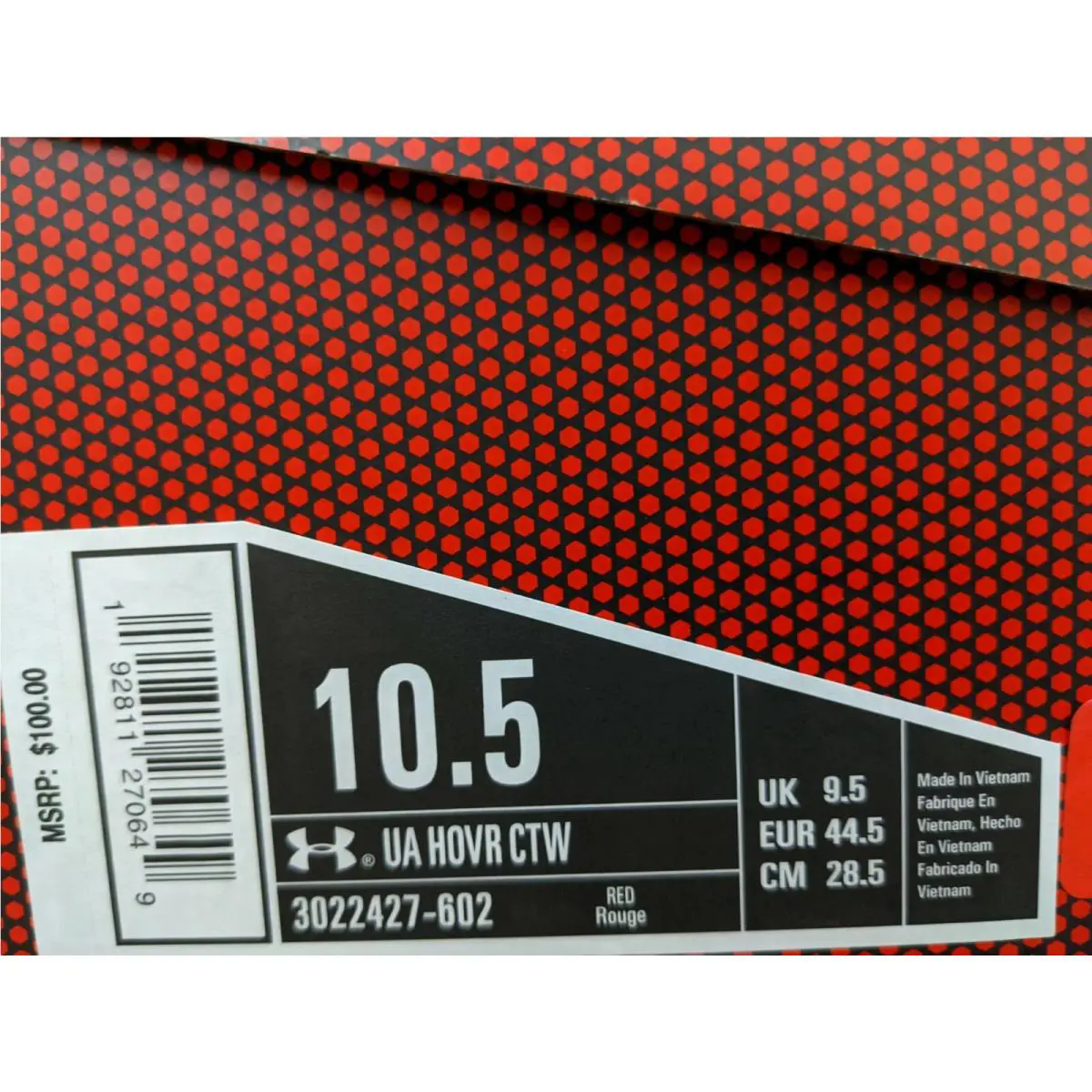 Under Armour shoes - Under Armour HOVR - HOVR - Red 4