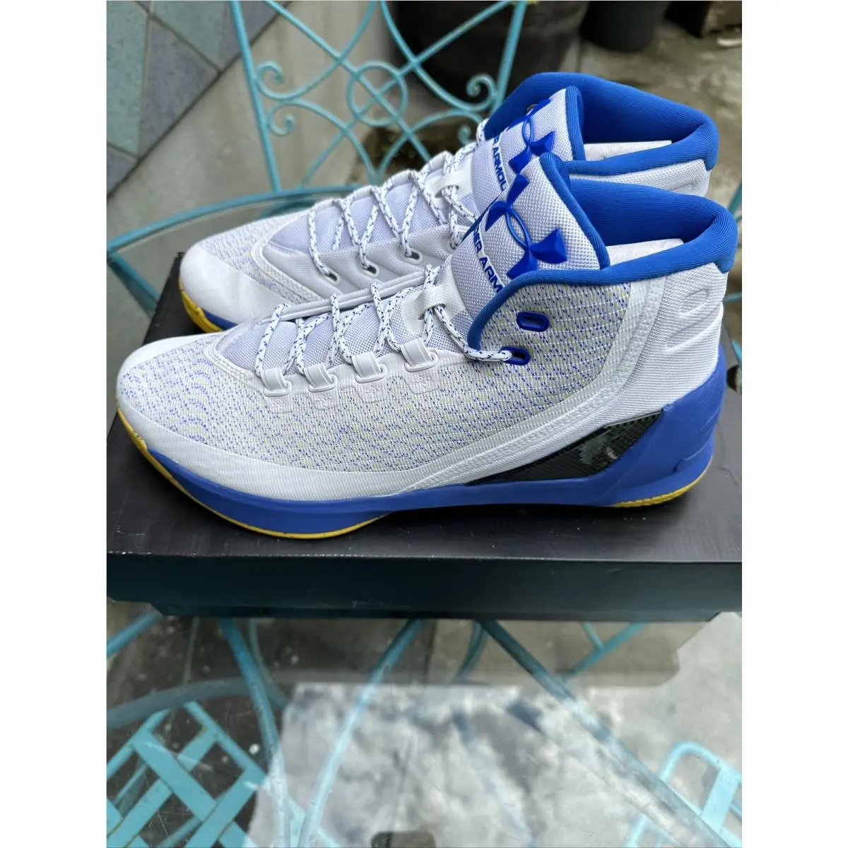 Under Armour shoes - Under Armour Curry 3 - Curry - 1269279-106 - White 2