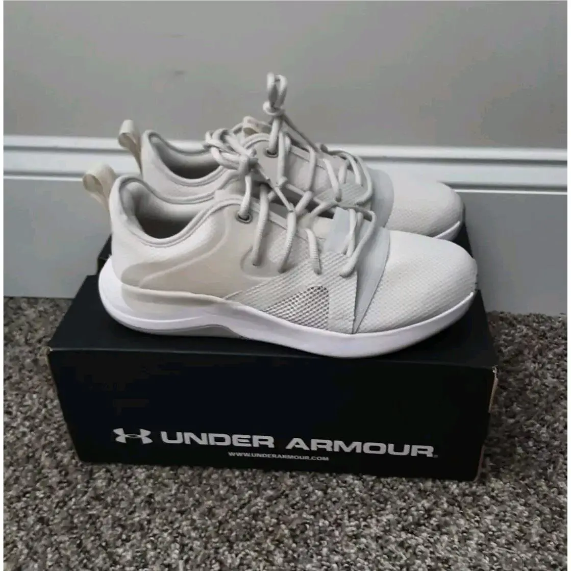 Under Armour shoes - Under Armour Breathe - Breathe - 3025528-100 - White 0