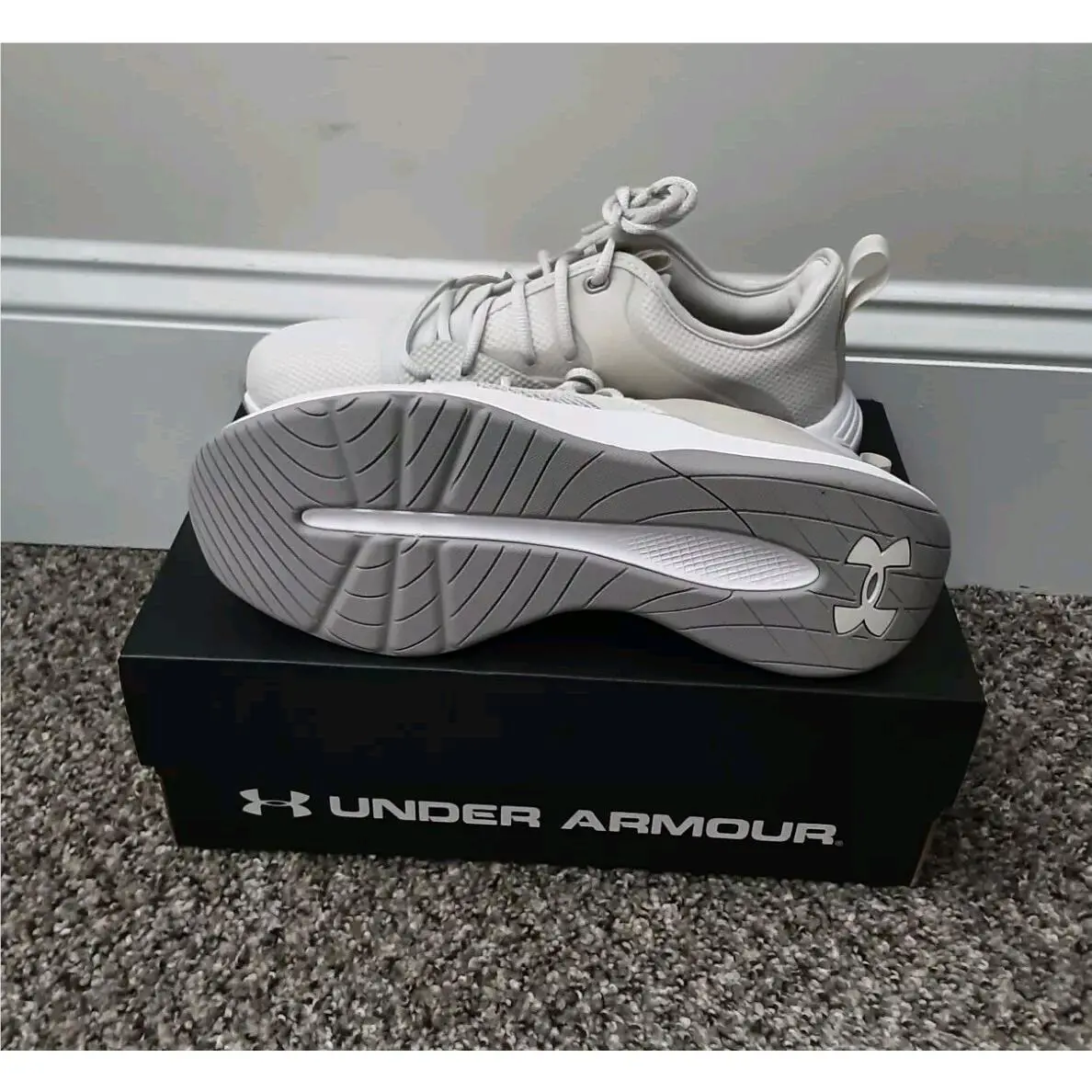 Under Armour shoes - Under Armour Breathe - Breathe - 3025528-100 - White 5