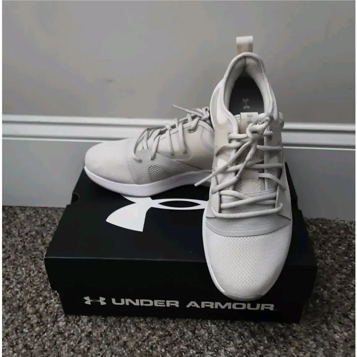 Under Armour shoes - Under Armour Breathe - Breathe - 3025528-100 - White 6