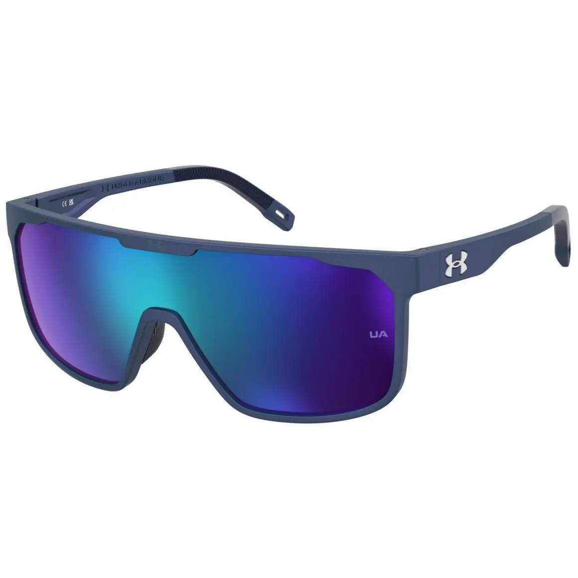 UA Define/g 5BF T5 Matte Dark Blue/green Mirrored Men`s Sunglasses by Under Armour
