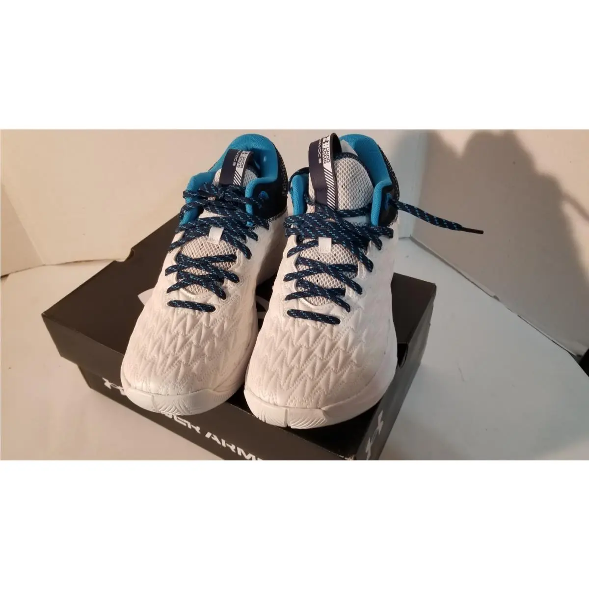 Under Armour shoes - Under Armour HOVR Havoc - HOVR Havoc - White/Midnight Navy/White (UPC: 195253713637) 1