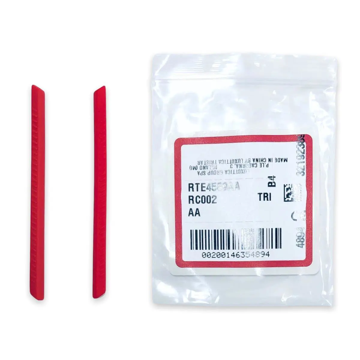 Oakley Whisker OO4141 Red Rubber Ear Socks Replacement - Red